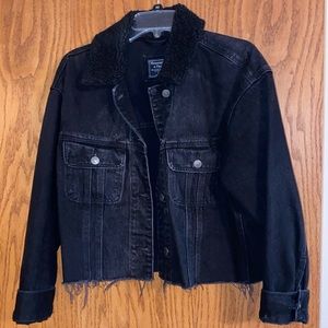 Abercrombie Cropped Jean Jacket